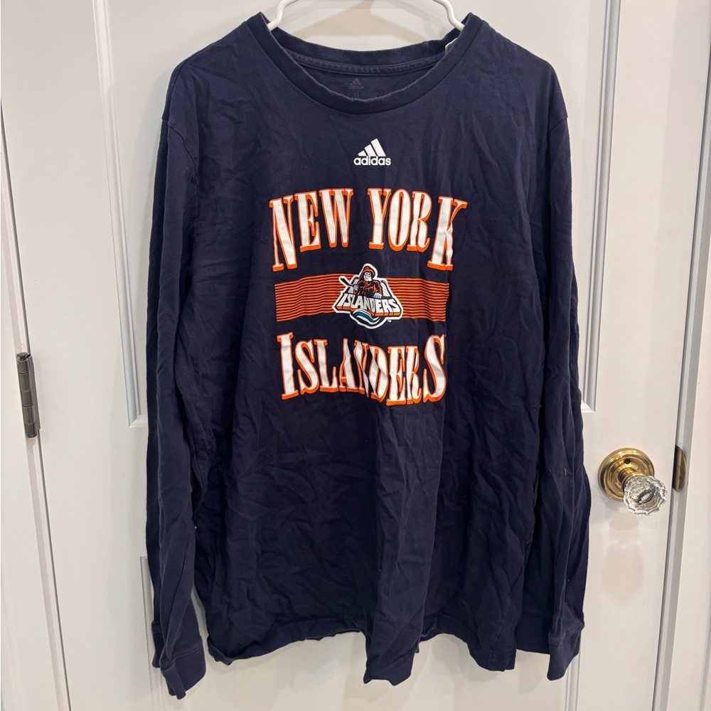 Adidas Men’s New York Islanders Long Sleeve Shirt